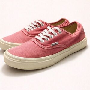 Vans Authentic Salmon Canvas Shoes - Size Women US7